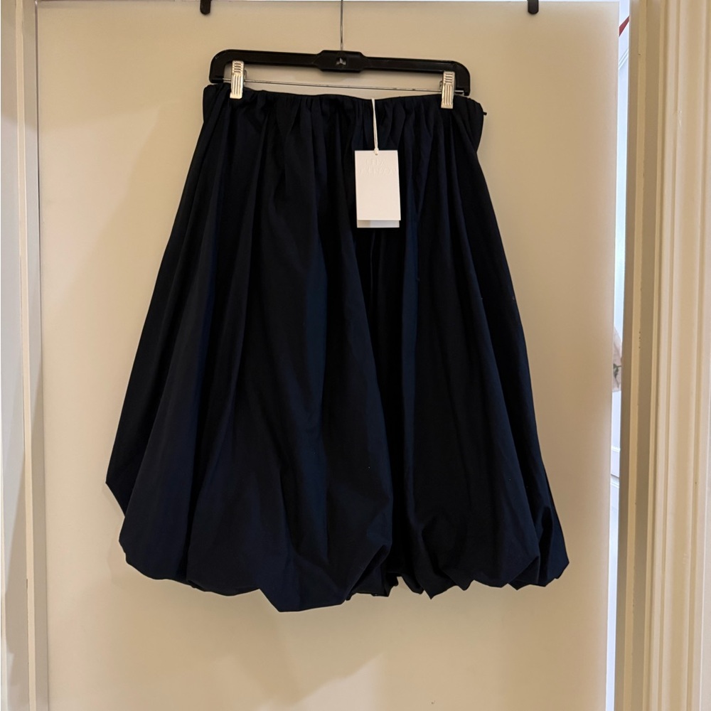 Elegant Black Balloon Dress